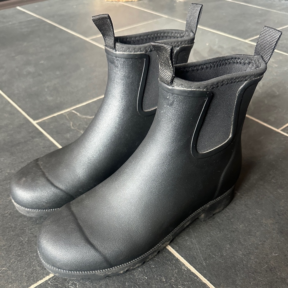 Quince Black Winter & Rain Boots